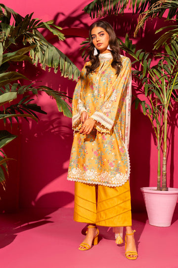 Alkaram SEC-13-24 Mustard Rang E Bahar Collection Online Shopping